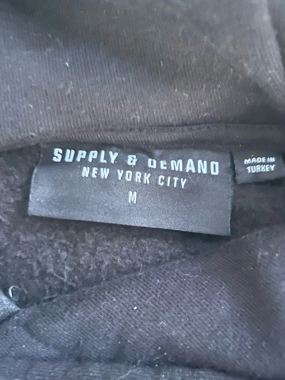 Men’s Black Graphic Hoodie